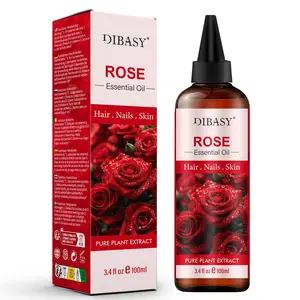 ROSE Essential Oil pure Natural Therapeutic Grade for Aromatherapy, Diffuser, Skin Care, Massage nourish scalp dry body hexane free castor