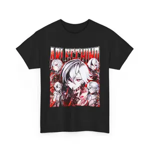 Limited Arlecchino Tshirt, Genshin Impact Game Tshirt, Gift for Woman and Man