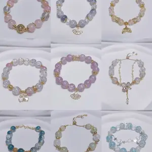 High-quality DIY crystal bracelets are the first choice for gifts, suitable for all ages