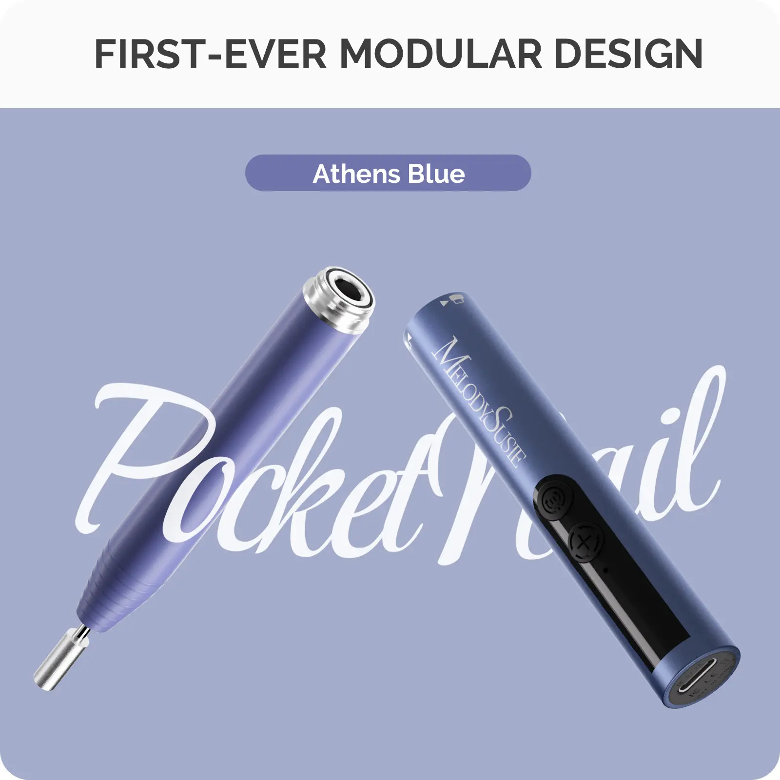 PC100GR Rechargeable Modular Version-Athens Blue