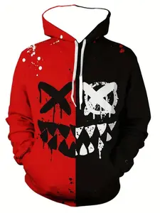 Men's Casual Hoodie for Autumn and Winter, Stylish Long Sleeve Sweatshirt for Daily Outdoor Wear, Perfect Gift for Friends