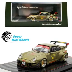 Ignition Model 1:64 Rauh-Welt Begriff RWB 993 – Matte Green