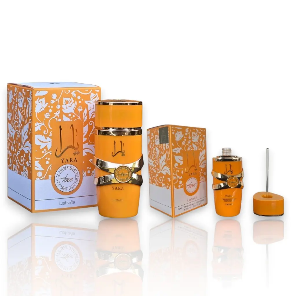 Oudlash Bundle | Lattafa Yara Tous + Tous Concentrated Oil | Unisex Fragrances | 20ML/100ML | EDP | Mango, Coconut, Passionfruit