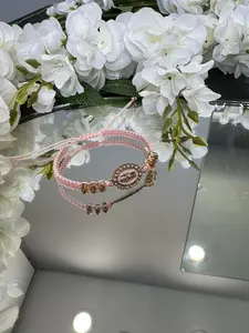 Saint Jude Adjustable Braided Bracelet Jewelry