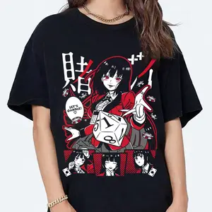 Kakegurui Yumeko Anime T-shirt Unisex, Anime Manga Shirt, Anime Shirt, Anime Lover Shirt, Graphic Anime Tee, Manga Shirt, Japanese Shirts