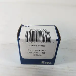 Koyo BH-1616 PB L125 Needle Bearing T1116P240422