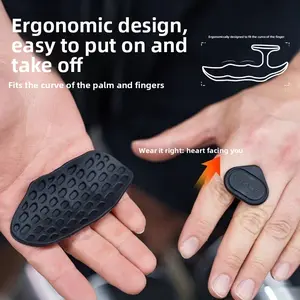 New silicone palm pad fitness non-slip convenient exercise anti-cocooning horizontal bar pull-up equipment training weight grip Trainer