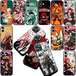 Phone Case Kirishima Ejirou My Hero Academia Casing for Apple iPhone 17 Air 12 13 Pro Max Mini ProMax XR 7 8 Plus X 7+ 8+ Cover iPhone 17 case Premium Phone Case deals for you