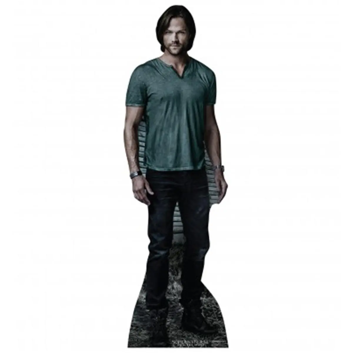 212 MAIN Sam Winchester Life-Size Stand-Up Cardboard Cutout, Brother-Themed Home Decor, Fandom Gift for Supernatural Enthusiasts, Stand-Up Cutout
