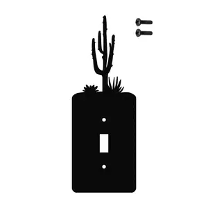 Desert Cactus Light Switch & Power Outlet Wall Plate Cover