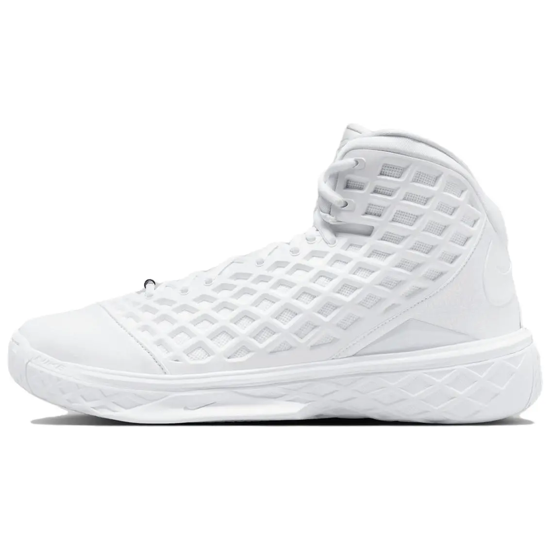 Nike Zoom Kobe 3 Breathable Vintage Basketball Shoes Men's White Retro Versatile HQ9153-100