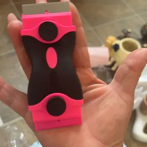 Multipurpose Scraper Tools, Ideal Double-edged Design Scraper Removal Tool with 20 Extra Blades, Suitable for Removing Paint, Stickers, Adhesives and Labels