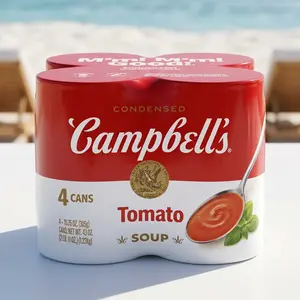 Campbell's Condensed Tomato Soup, 10.75 oz Can, Pack of 4