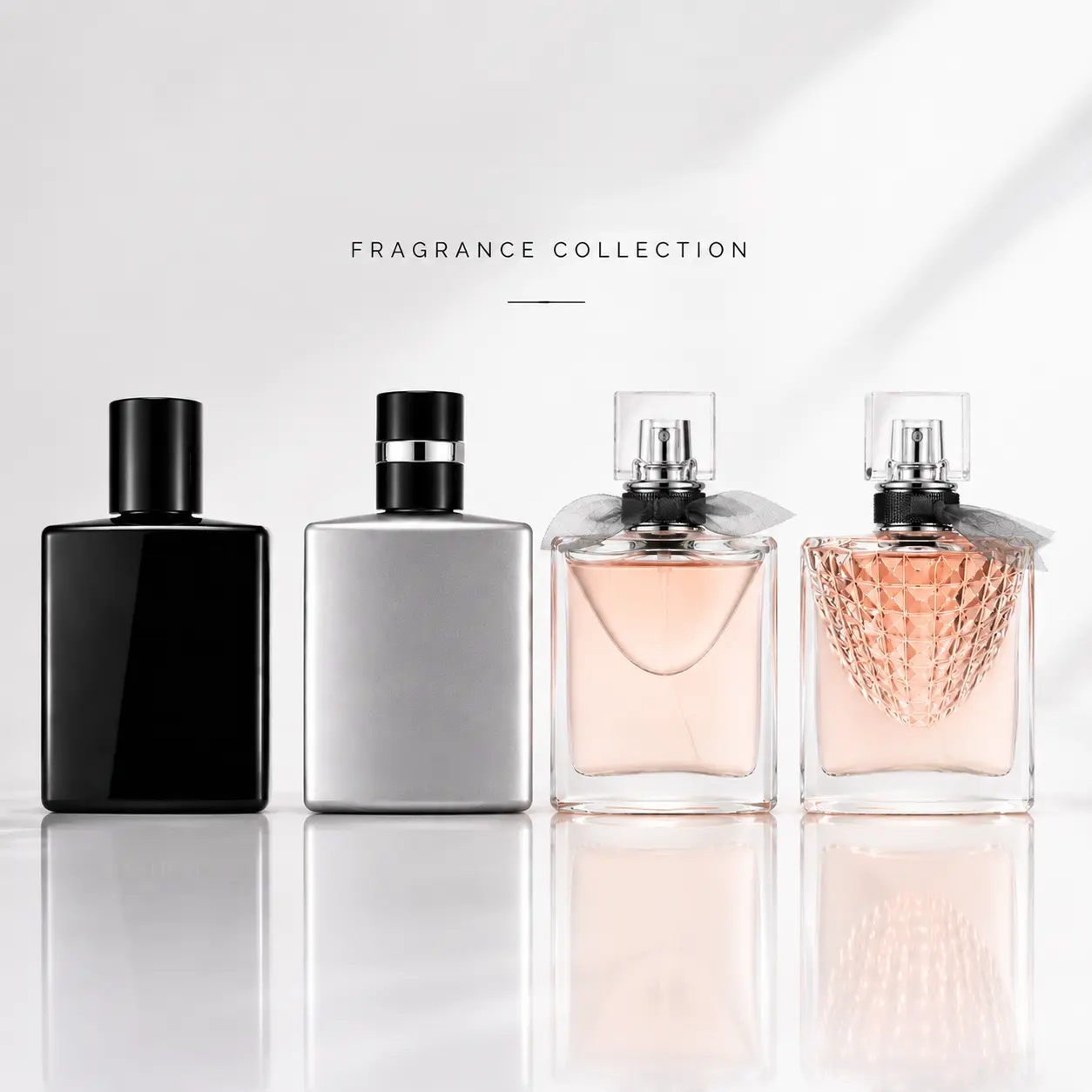4 Pack Perfume Set for Women & Men, Fresh Elegant Romantic Mysterious Fragrance Collection, Daily Wear Scent Gift Set