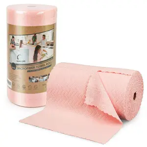 My microfiber cleaning cloth roll - 30 packs, Wrigley microfiber towels, size 12×12 cm, reusable and washable, free of charge, with super strong water absorption, suitable for cleaning household items or kitchen in cars, homes, garages or stores.