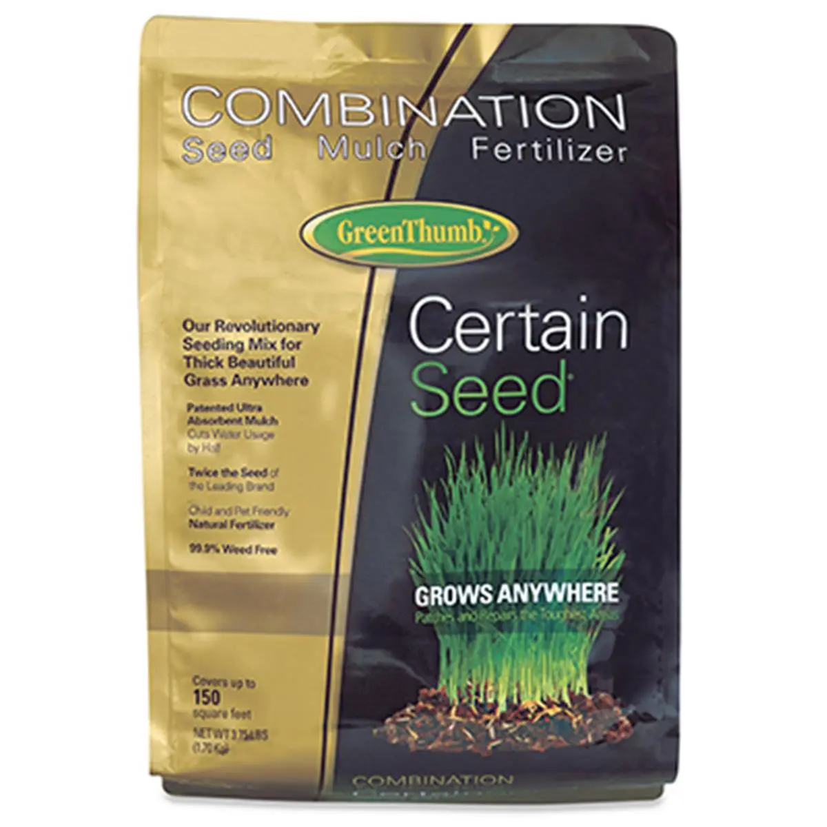 Barenbrug USA 130154 GT 3.75LB N Seed-Mulch, GT 3.75 lbs N Seed & Mulch