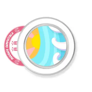 abbyrose Pisces Phone Grip with magnet Clear