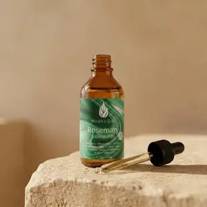 Rosemary Hair Growth Oil | INVICTUS by Medíté | Castor, Biotin & Peppermint | Reduces Shedding & Thinning | Scalp Treatment for Thicker, Fuller Hair | 60ml