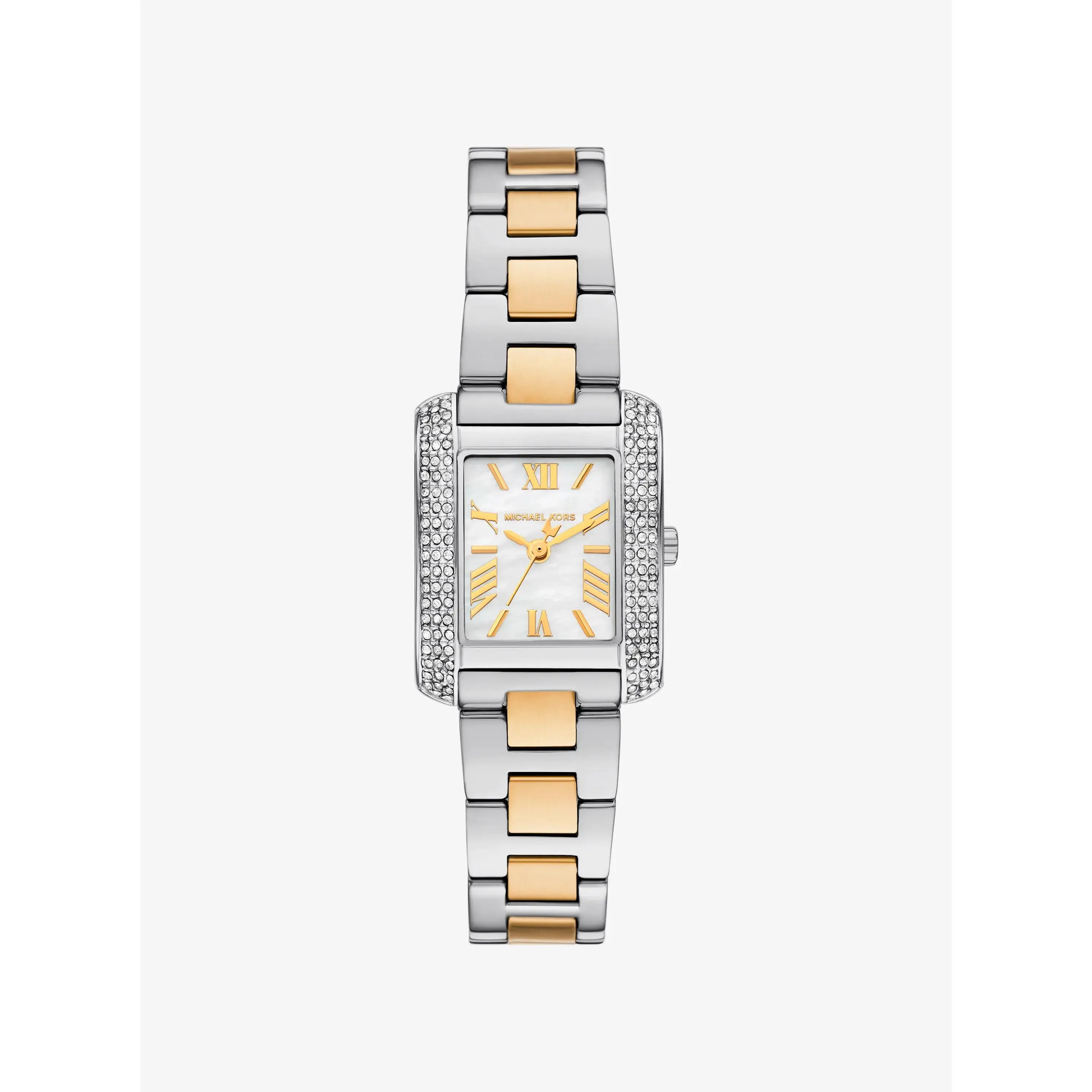 Petite Emery Pavé Two-Tone Watch