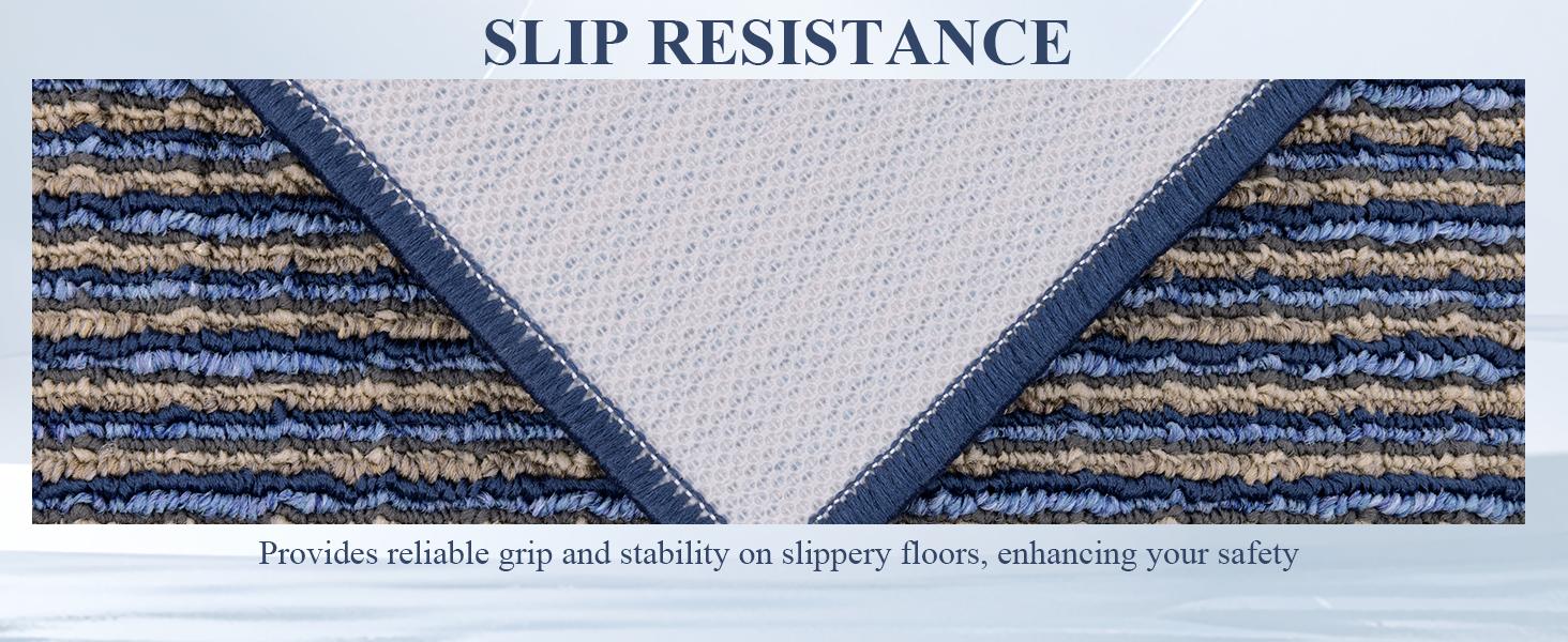 [HomeEssentialsRestock] HEBE Washable Front Door Mat, Super Absorbent & Stain Resistant Pet-Friendly Indoor Door mat, Low Profile Non-Slip Washable Backing for Entryway, Kitchen, Laundry, High Traffic