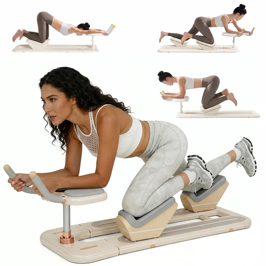 Detachable 4-in-1 Ab Workout Board for Home Fitness| Versatile Core Trainer for Push-ups & Plank | Portable Strength Equipment