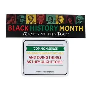 Black History Quote of the Day Cardstock Bulletin Board Set - 30 Pc.