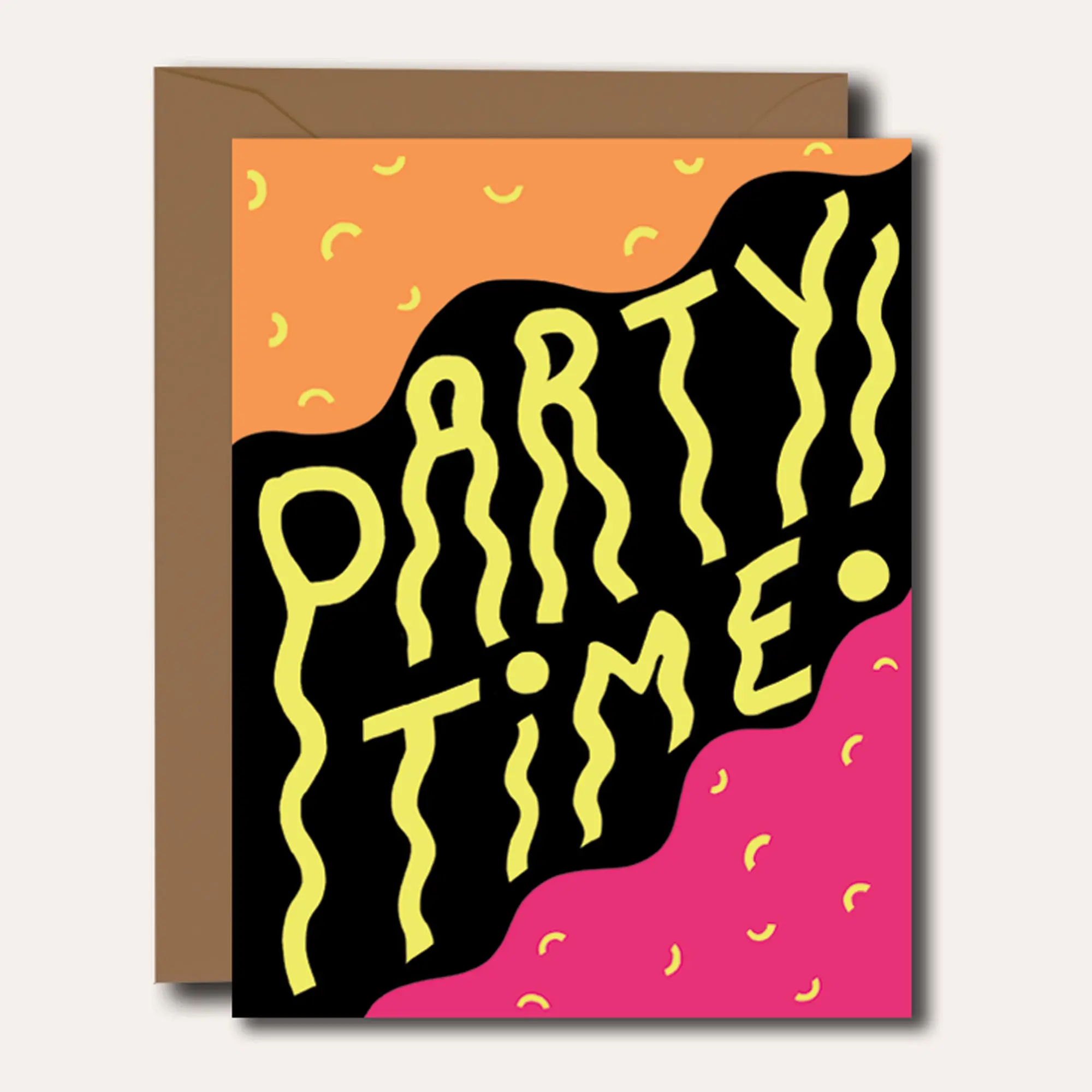 Party Time Birthday or Congrats Card
