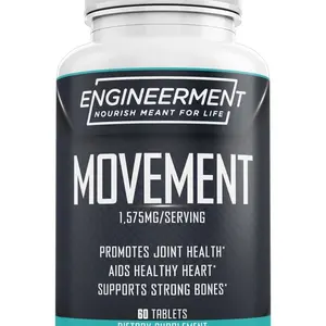 MoveMENT Natural Supplement for Joint Health, Heart Support, and Strong Bones - Healthcare, Fitness