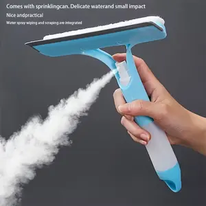 Home Glass Cleaner Tool, Bathroom Mirror Brush, Three-In-One Window Scraper, Shower Board Cleaning Kit, Essential Household Cleaners, Squeegee, Bathroom Squeegee For Shower