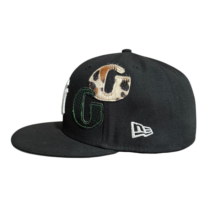 Gallery Dept New Era New York Yankees 59Fifty Fitted Hat Black (4 G Patch Custom)