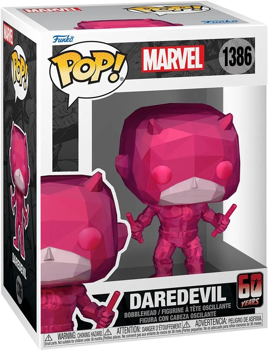 Funko Pop Vinyl Figure Marvel Daredevil 60 Years 1386