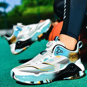 (New)[sneakers] Men'S Extra-Large Basketball Shoes|   Breathable, Lightweight, Shock-Resistant, Low-Top, Casual & Fashionable For Running And Outdoor Activities