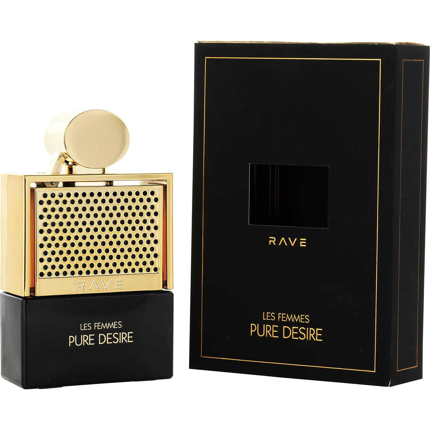 Rave Pure Desire Gold By Rave Eau De Parfum For Women