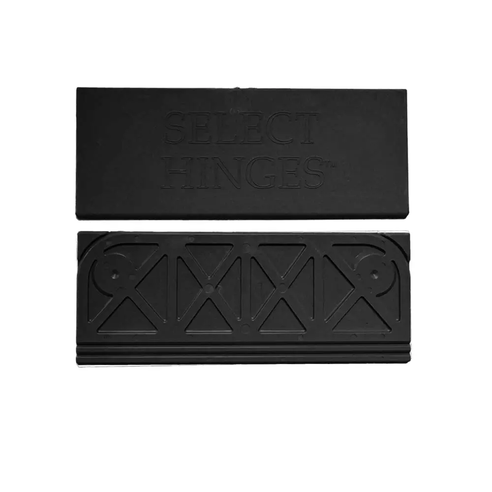 Polymer Butt Hinge Filler Plates, Door Hardware Accessory - Fits Hollow Doors' Cutout Shape and Size for Installation Needs