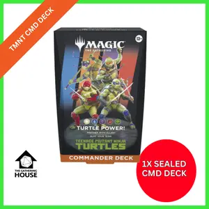 Teenage Mutant Ninja Turtles Commander Deck - Turtle Power! - (TMC) MTG - Magic The Gathering