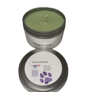 Peppermint Scented Candle