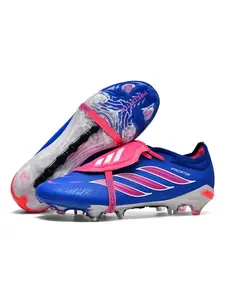 Men's High-End Messi Seamless Football Shoes, Anti-Slip Durable Outdoor Lawn Soccer Shoes, Super Grip and Support, Fashionable