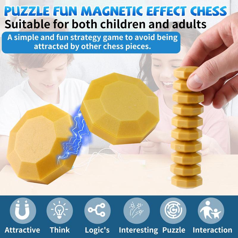 Kollide by Relatable, exciting magnetic game for family game night,Valentine's Day gift, fun 1-4 player game for kids, unique gift for family gatherings, tabletop game, birthday gift, easy chess game