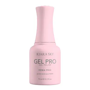 Kiara Sky Gel Pro - Low-Key Sassy HEMA-Free + TPO Free Nail Gel Polish | Intense Pigmentation, Long-Lasting Wear | Finish: Cream 15ml