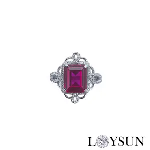 Loysun Snake Coil Ring for Women, 925 Sterling Silver Statement Ring with 4ct Genuine Ruby,Snake Pendant Necklace for Women, 925 Sterling Silver Coiled Snake with 3ct Genuine Ruby-Talisman of Wisdom & Protection, Unique Birthday/Valentine‘s Gift