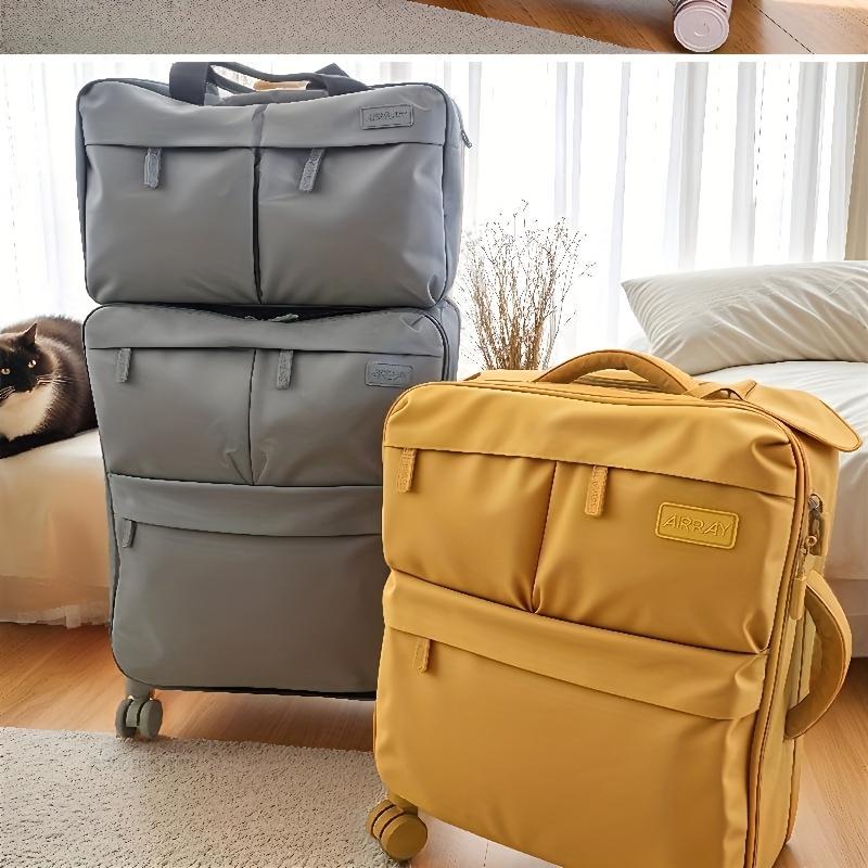 [2pcs Multi-Purpose Bag Set] 2pcs Multi-Purpose Suitcase Shoulder Bag Set Men And Women Multi-Function Sports Shoulder Bag Fitness Bag Men's Travel Bag Ultra-Light Large Capacity 24-Inch Suitcase Silent Universal Wheel Trolley Suitcase 20-Inch Cabin Suitc