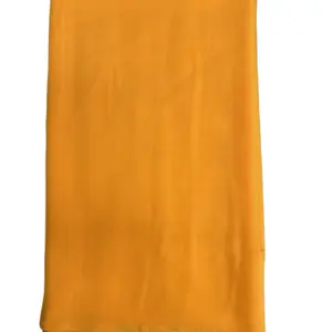 Plain soft gorgattee Saree (5.5 meters length) with fals and piko done.