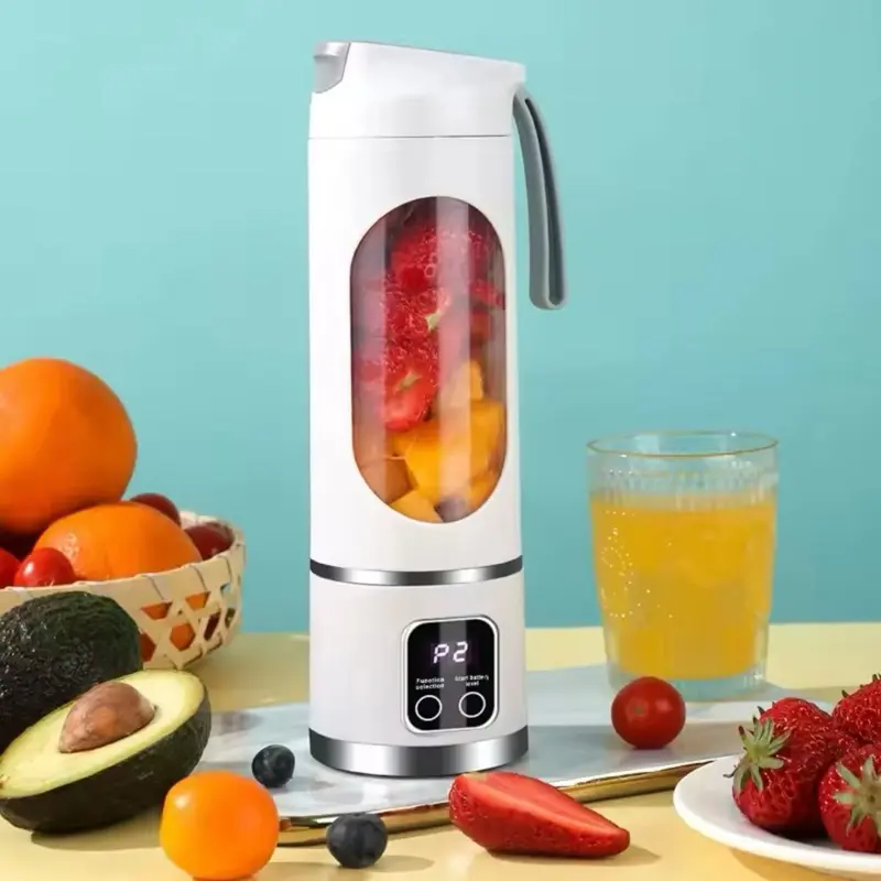 Portable fruit juicer