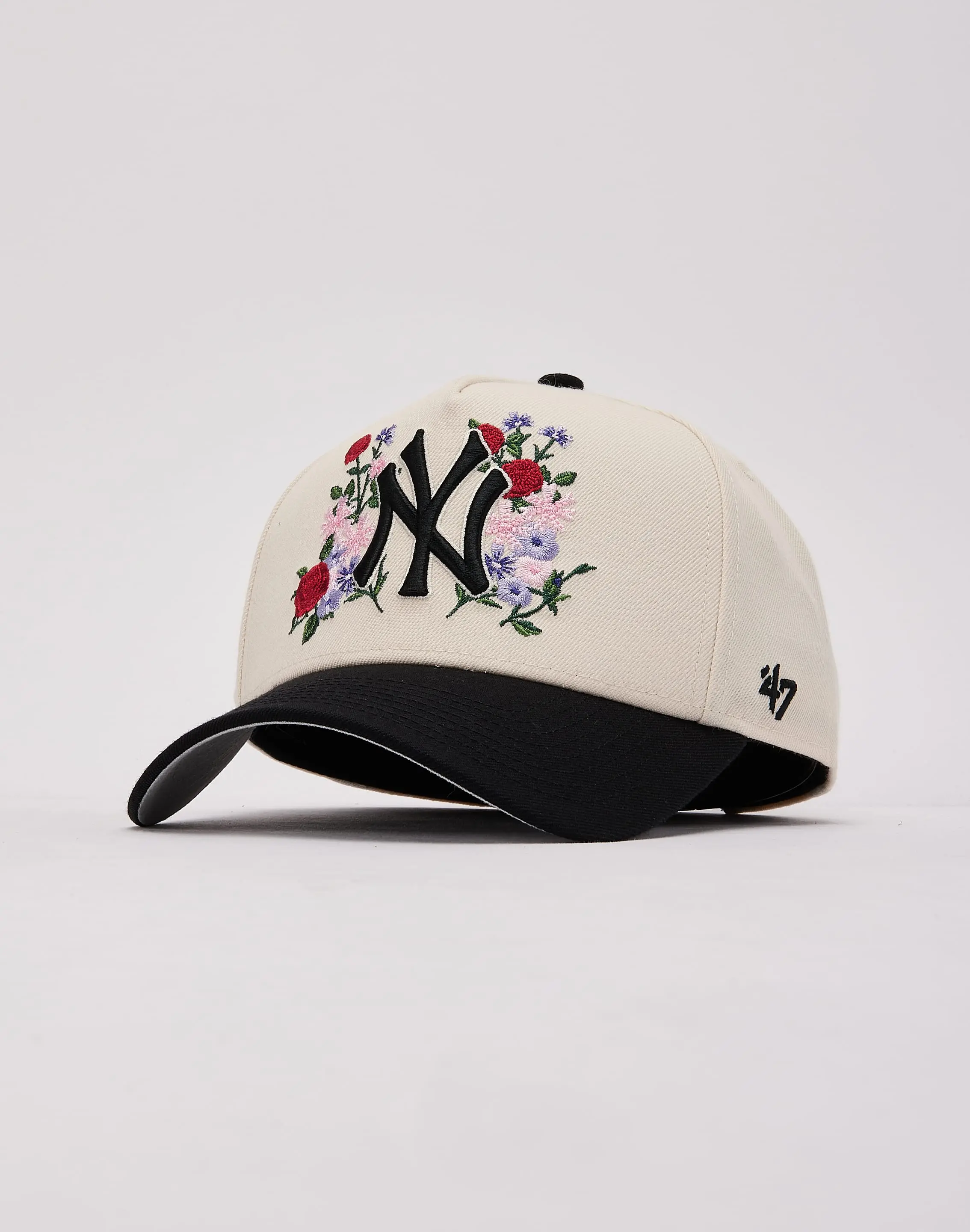 Mens 47 Brand MLB New York Yankees Floral Offside DT Snapback Hat