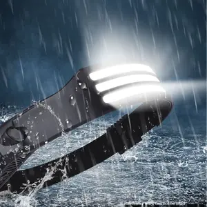 New multifunctional sensing headlights for outdoor cycling and fishing LED headlights