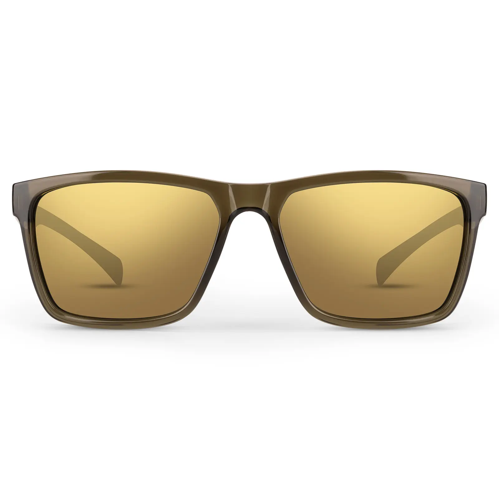 Frame:Gloss Tal Dark Olive/Lens: Green-Gold Mirror