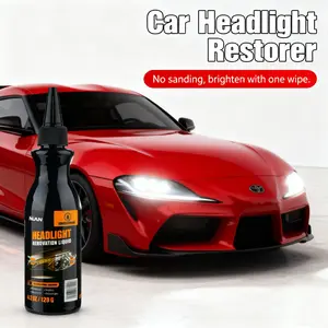 NUAN Vehicle Headlight Shine Wax – Eliminate Fog, Oxidation & Scratches, Regain Crystal Clear Finish