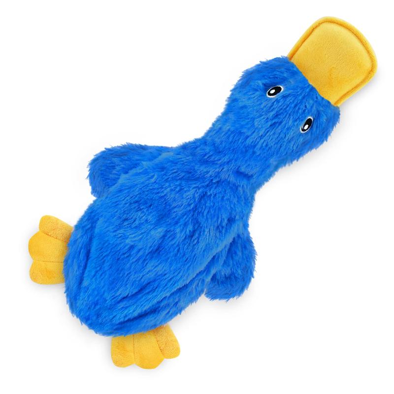 Crinkle Duck Stuffless Dog Toy