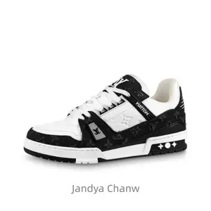 Trainer 'White Black Panda' Fashionable retro versatile anti slip, wear-resistant and shock-absorbing sports basketball shoes