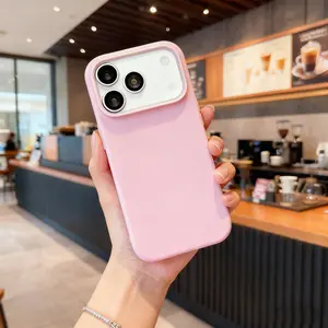 LensGuard Compatible with iPhone11 12 13 14 15 16 17Case，Liquid Silicone Full Body Protective Cover, Shockproof, Slim Phone, Anti-Scratch Soft Microfiber Lining,Dustproof，Smudge-proof